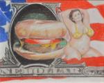 Neop Pop drawing by Claude Buckley
