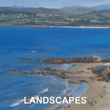 Landscape paintng by claude Buckley
