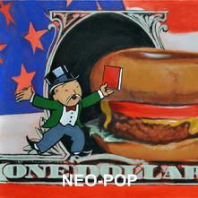 Neo Pop painting by Claude Buckley