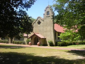 Photograph of Our Lady of Perpetual Health catholic church, Camden, SC
