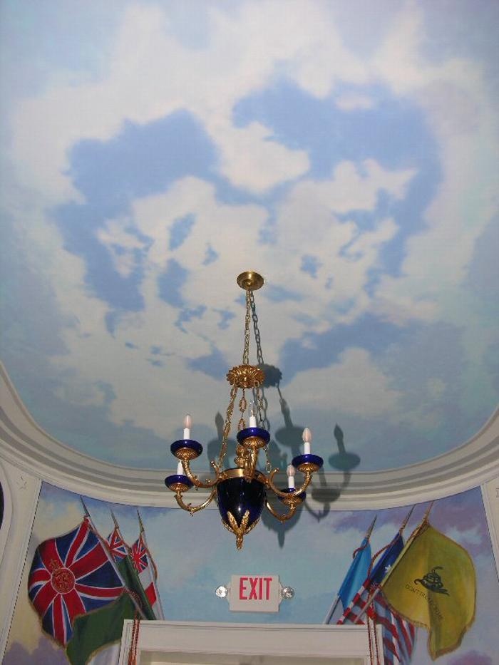 Robert Mills Courthouse rotunda ceiling by Claude Buckley