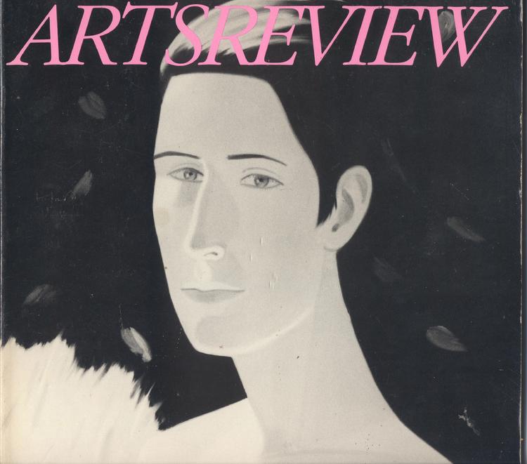 Arts Review magazine cover issue includes an interview with a young claude Buckley